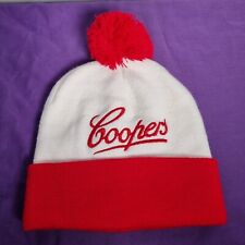 Rare Coopers Beer Red Beanie Ugly Sweater Beanie picture
