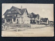 Seattle Washington WA Residential Homes 1908 Antique Postcard Photo picture