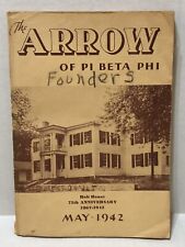 1942 Arrow of Pi Beta Phi-  75th Anniversary of HOLT HOUSE in Monmouth Illinois picture