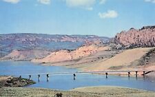 Blue Mesa Lake and Bridge Colorado postcard PC 2.23 picture