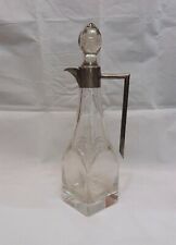 Art Deco Crystal Carafe 1920-40. picture