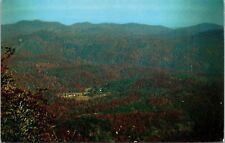 View Cashiers Valley Whiteside Mountain Western NC North Carolina Postcard VTG picture