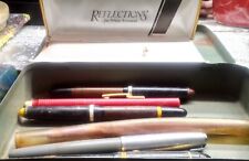 Nice Lot Of 4 Various Vintage  Fountain Pens For Restoration Or Parts picture