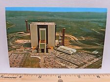 Vintage Postcard John F Kennedy Space Center NASA Florida Apollo Saturn 5 VAB picture