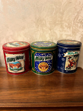 Milky Way Collector Tins Mars Candy Bar VTG 1989 1993 USA (Set Of 3) picture