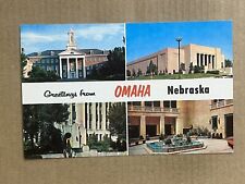 Postcard Omaha NE Nebraska Greetings Vintage PC picture