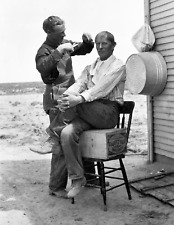 1912 Home Barber Shop Idaho Old Historic Vintage Photo 8.5