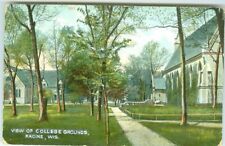 Racine WI Early View of the College Grounds picture