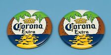 Two Vintage Corona Extra Pins Badges Beer Advertising picture