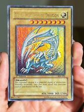 Blue Eyes White Dragon - SDK-001 - 1st Edition Ultra Rare - CLEAN SURFACE - NA picture