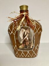 Crown Royal Decor Bottle Western Cowboy Hand Painted Boots Hat Southwestern picture