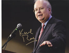 KARL ROVE SIGNED AUTOGRAPHED REPUBLICAN THE ARCHITECT 8X10   PHOTO  PROOF #2 picture