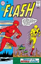 FLASH meets Reverse Flash 11x17 POSTER DCU DC Comics Superman Art Barry Allen picture