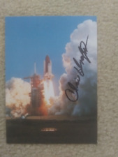CHRIS KRAFT PERSONALLY AUTOGRAPHED 4X6 COLOR PHOTO  NASA’s first flight director picture