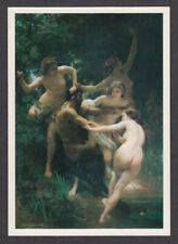 Adolphe William Bouguereau Nymphs & Satyrs postcard 1980s picture