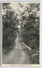 Postcard Driveway to Crestwood in Cresco , PA picture