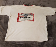 VINTAGE BUDWEISER BEER T SHIRT XL MADE IN USA picture