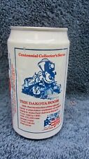 Vtg Pepsi Cola THE DAKOTA BOOM Railroad 12 oz EMPTY CAN 1989 S Dakota ~ Damaged picture
