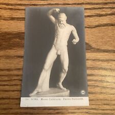 Vintage Postcard Rome- Lateran Museum-Dancing Faun picture