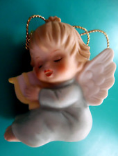 Vintage 1983 Gorham Angel Playing Harp Christmas Tree Ornament  NEW   MF picture