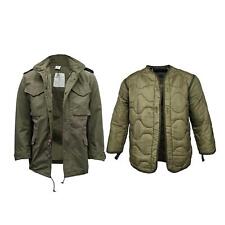 Original US M65 Jacket Army Military Combat Field Vintage Coat Olive Green New picture
