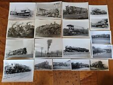 Collection Steam Locomotives Railroad Photos 1940's 1950's Vintage Roy Blanchard picture