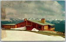 Olympic National Park Washington 1976 Postcard Hurricane Ridge Lodge picture
