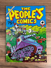The People's Comics 9.0 VF/NM 2nd Print 1972 R. Crumb Death Of Fritz The Cat picture