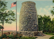 Vintage Linen Postcard First Monument to George Washington Boonsboro Maryland MD picture
