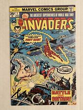 The Invaders 1 Marvel 1975 Battle Over Britain With Value Stamp picture