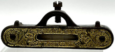 Antique Stanley Pocket Level Patent June 23, 1896 Cast Iron Brass Line String picture