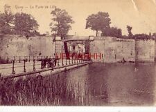 1916BELGIUM. YPRES - LA PORTE DE LILLE young boys on bridge picture