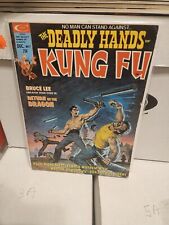 CURTIS/MARVEL: THE DEADLY HANDS OF KUNG FU #7, BRUCE LEE CVR, 1974 picture