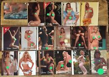 LOT of (17) 2003 Playboy Playmate Of The Year Cards / Rare Miscut No Duplicates picture