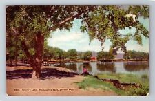 Denver CO-Colorado, Smith's Lake, Washington Park, Vintage c1909 Postcard picture