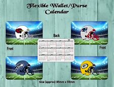 FLEXIBLE PLASTIC 2024 AMERICAN FOOTBALL CREDIT CARD SIZE picture