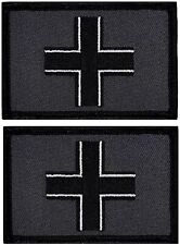 WWII Iron Cross Embroidered Morale Patch  | 2PC Bundle 3