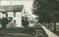 South Dayton, NY - Pine Street - Vintage Cattaraugus Co, New York photo Postcard picture