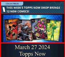 TOPPS MARVEL COLLECT TOPPS NOW MARCH 27 2024 SILVER ONLY 12 CARD SET picture