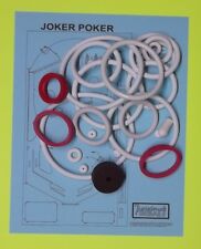 1978 Gottlieb Joker Poker Pinball Machine Rubber Ring Kit picture