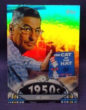 2011 Topps American Pie Limited Edition ✶ HOLO FOIL Refractor card #59 Dr. Seuss picture
