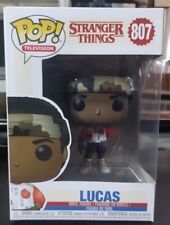 Funko Pop Television Stranger Things Lucas #807 *Some Wear* picture