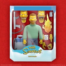SUPER7 • Ultimates • Deluxe • HANK SCORPIO • The Simpsons • 7 in • Ships Free picture