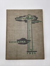 1951 Yearbook New Castle High School Infuabs Rosennial Great Photos picture