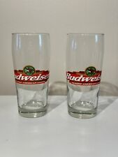 Budweiser Logo Barware Glasses Set of 2 picture