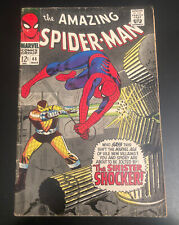 AMAZING SPIDER-MAN #46 (1967) **Key 1st Shocker** (FN+) Very Bright & Colorful picture