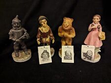 Wizard of Oz Porcelain Figurine 4 piece Set MGM 1974 Seymour Mann * One owner picture
