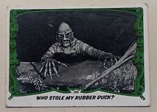 1980 UNIVERSAL MONSTERS: YOU'LL DIE LAUGHING CARDS  #39 picture