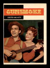 1958 Topps TV Westerns #5 Chester and Kitty Gunsmoke VGEX X3103889 picture