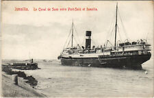 PC EGYPT, ISMAILIA, LE CANAL DE SUEZ, Vintage Postcard (b39436) picture